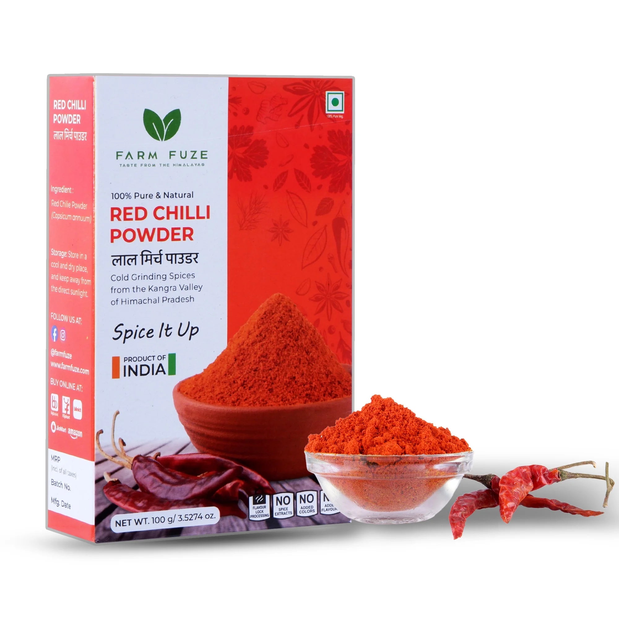 Red Chili Powder | Lal Mirch Powder (लाल मिर्च पाउडर) - 100 g