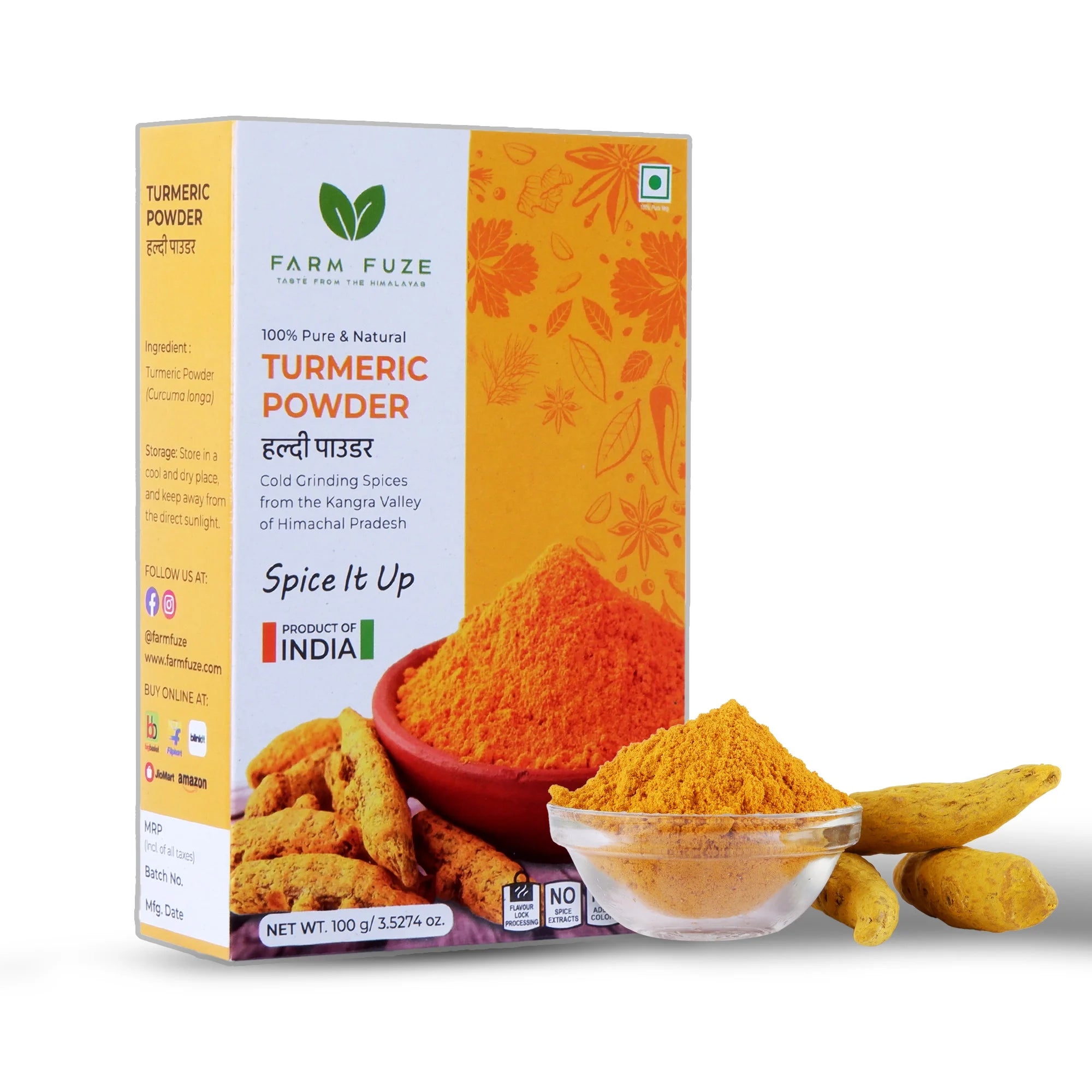 Turmeric Powder | Haldi Powder (हल्दी पाउडर) - 100 g