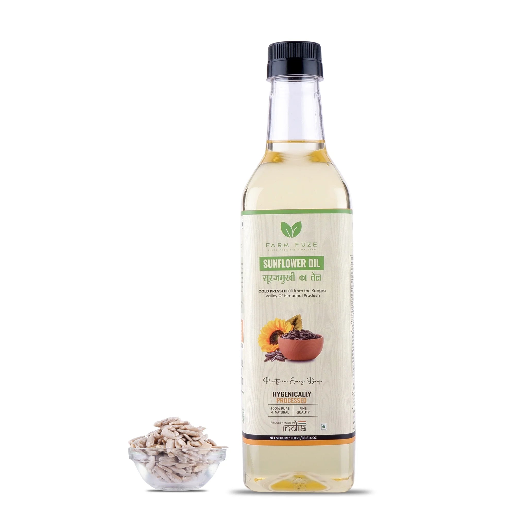 Cold Pressed Sunflower Oil (Surajmukhi Oil)