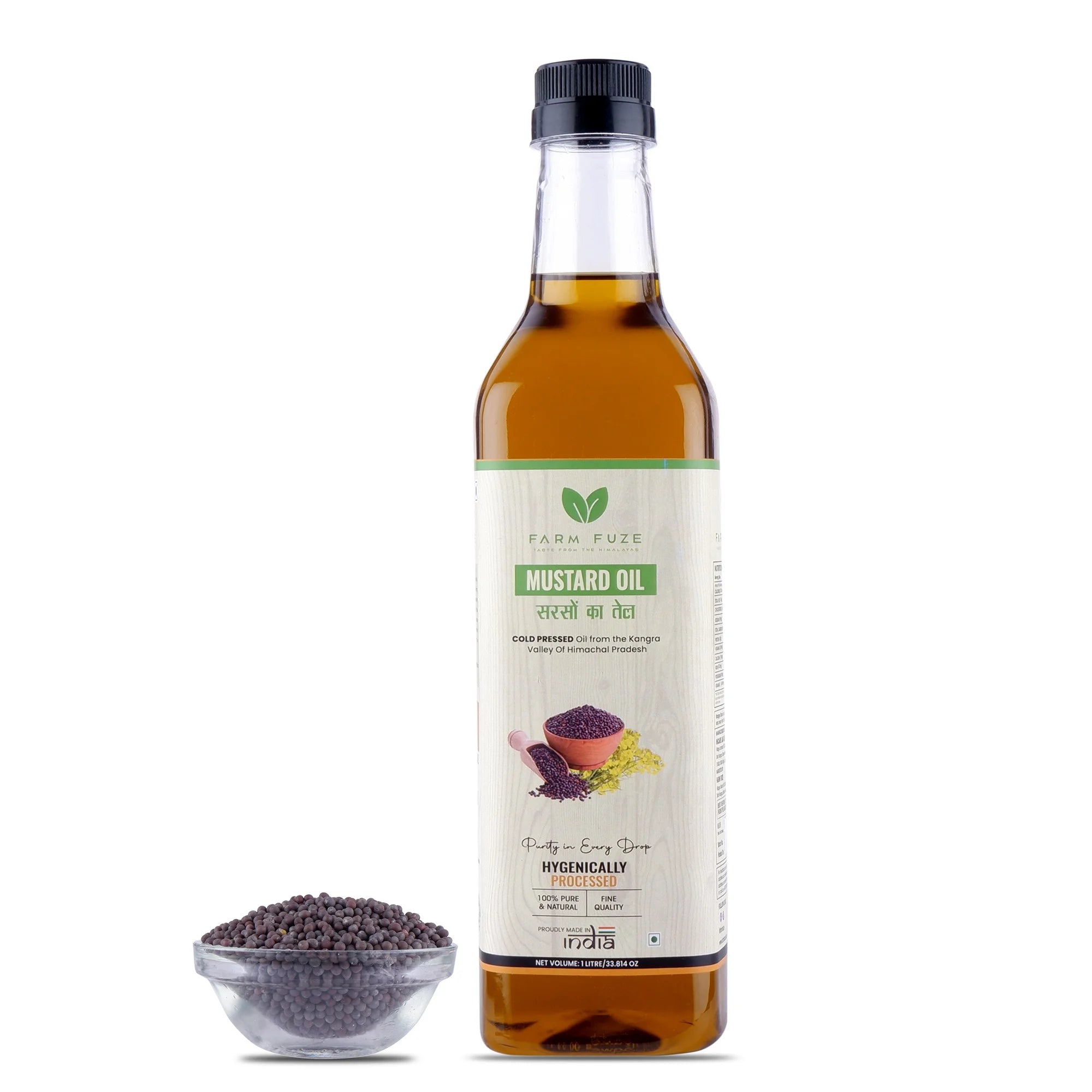 Cold Pressed Mustard Oil (Sarso Oil)